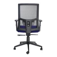 Cadeira De Escritório Diretor Executiva Flex Mesh Waw Design Base Giratória Braço E Altura Ajustável