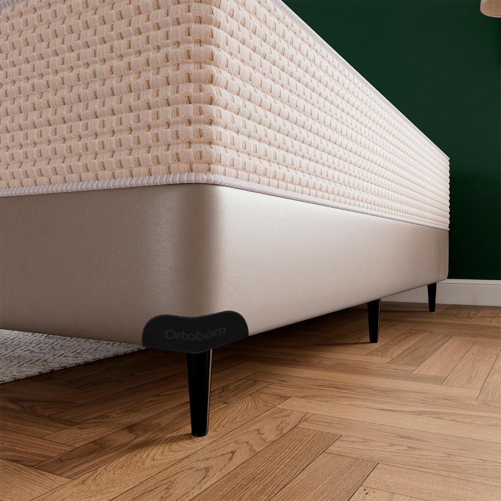 Base Sommier Bege Solteiro (88x188x23) - Ortobom - 2