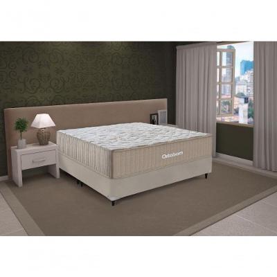 Cama Box E Colchão Viscomemory – Super King (193x203) – Ortobom