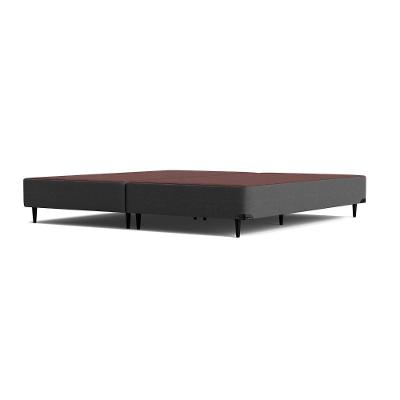Base Sommier Camurça Cinza Super King (193x203x23) - Ortobom