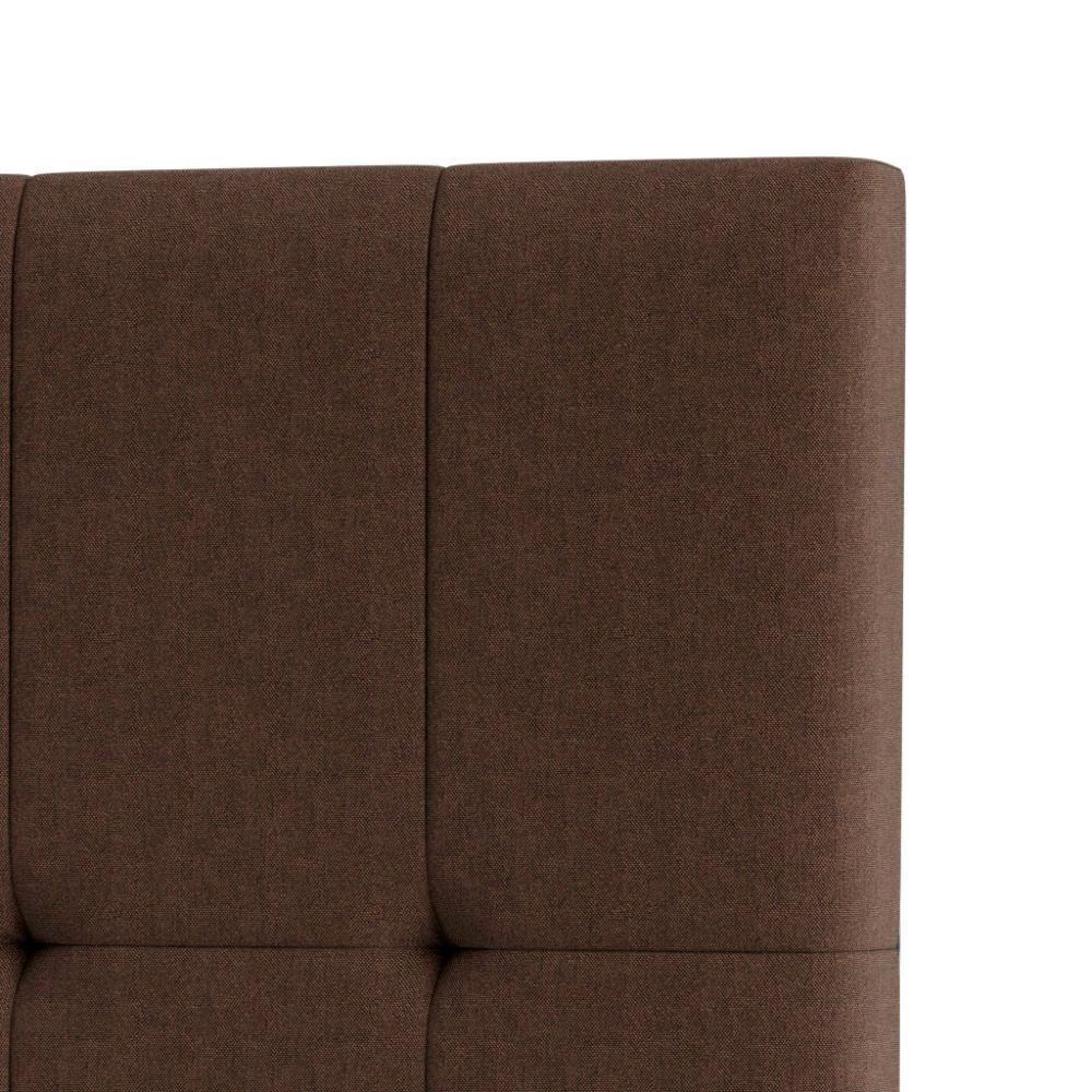 Cabeceira Piave Linho Marrom Solteiro (8x90x120)- Ortobom - 3