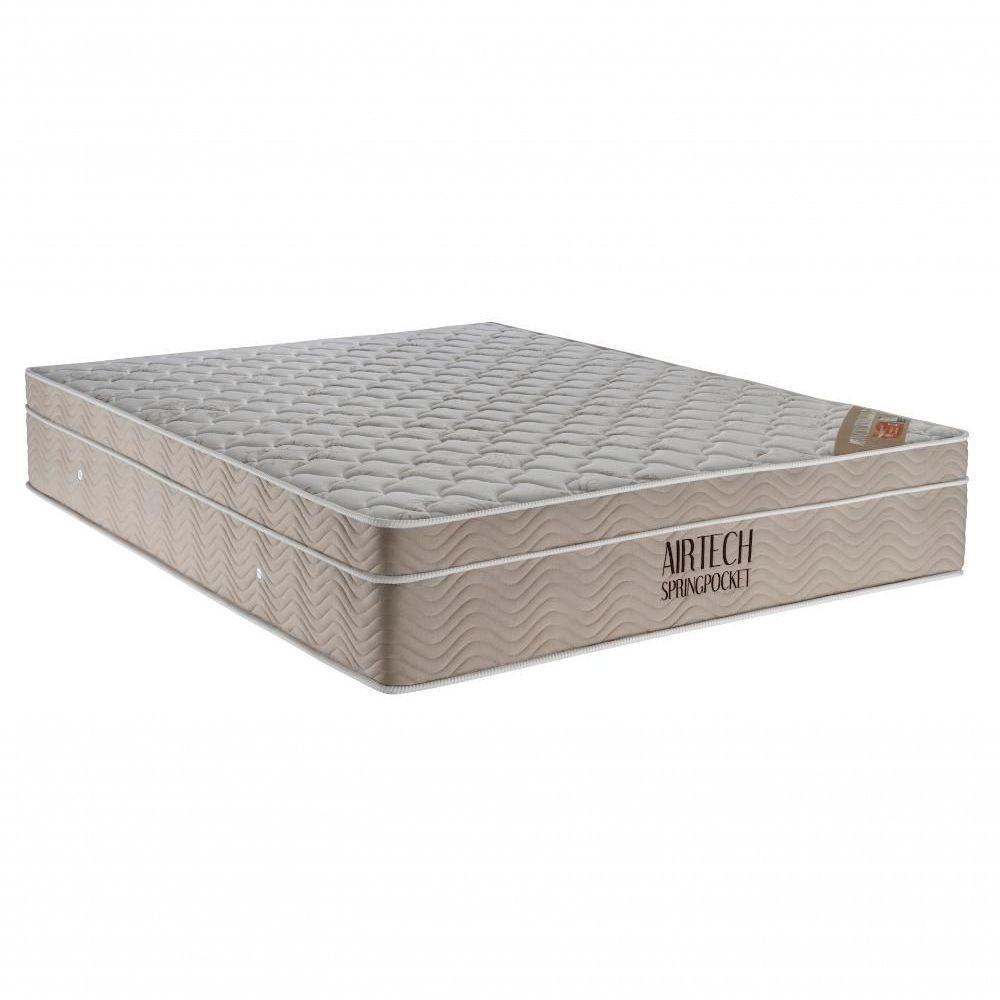Cama Box E Colchão Airtech Springpocket – Casal (138x188) - Ortobom - 2