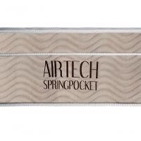 Cama Box E Colchão Airtech Springpocket – Casal (138x188) - Ortobom