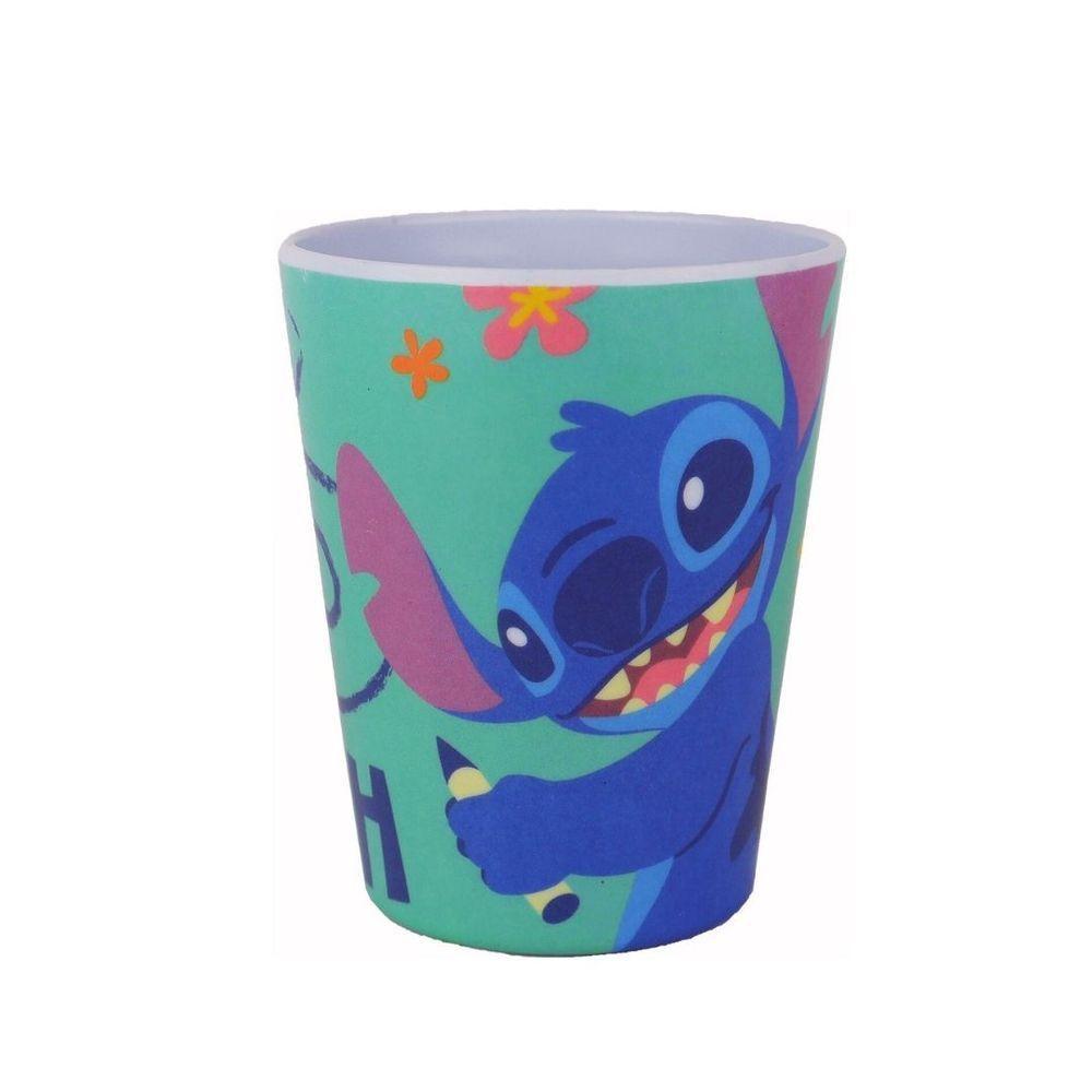 Kit 6 Copos Infantil Melamina Stitch Disney 300ml - Tuut - 4