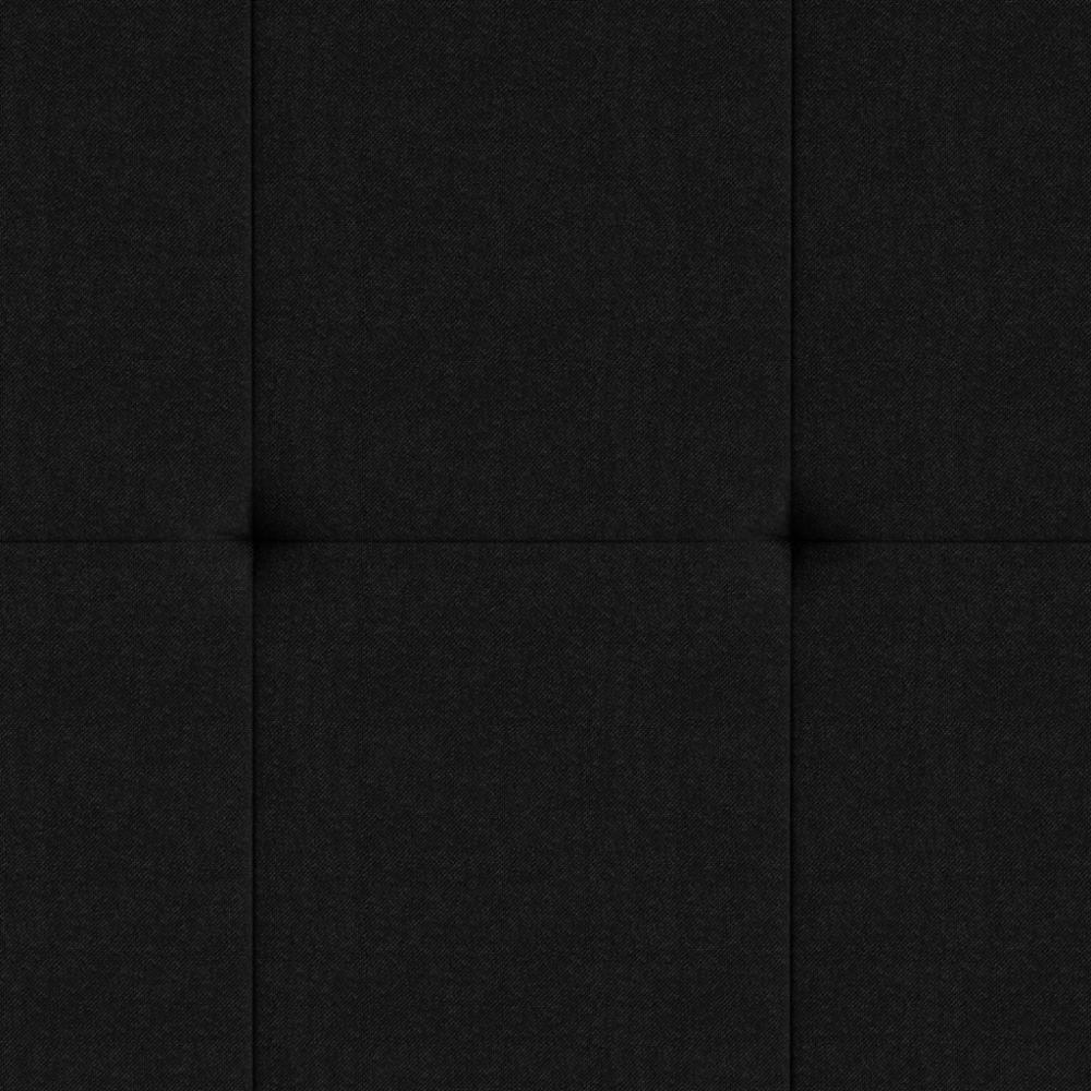 Cabeceira Piave Linho Preto Sup King (8x195x120) - Ortobom - 2