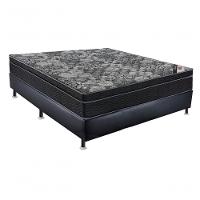 Cama Box E Colchão Iso Nanolastic Black – Viíuva (128x188) - Ortobom - 1