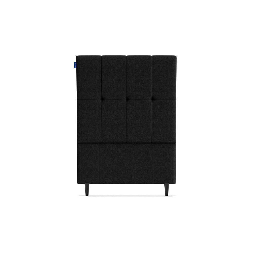 Cabeceira Piave Linho Preto Solteiro (8x90x120) - Ortobom - 6