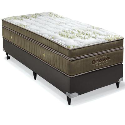 Cama Box E Colchão Gold Ultra Gel – Solteiro (88x188) - Ortobom