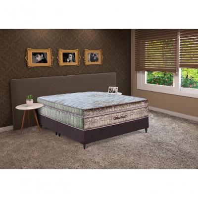 Cama Box E Colchão Gold Ultra Gel – Super King (193x203) - Ortobom