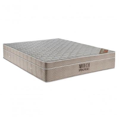 Colchão Airtech Spring Pocket Queen Size (158x198x25) - Ortobom