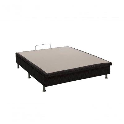 Base Baú Physical Preto Casal (138x188x25) - Ortobom