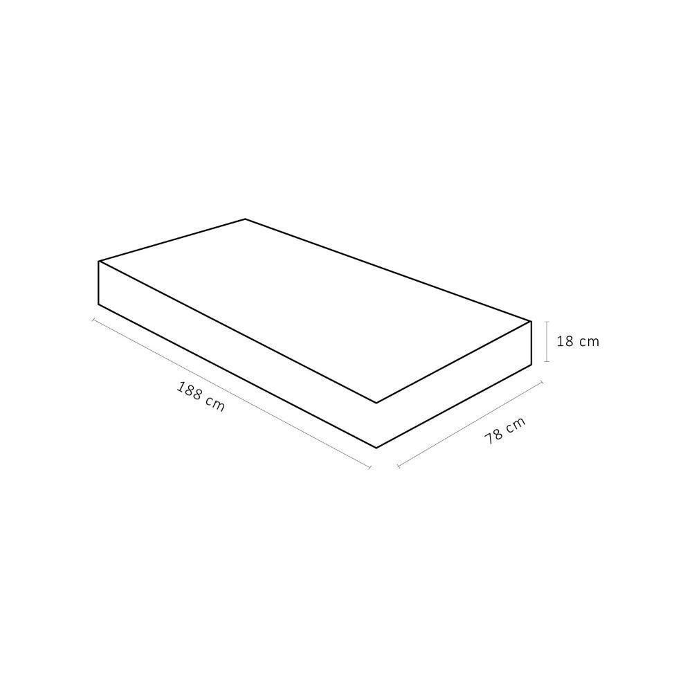 Colchão Misto Iso 60 D28 – Solteiro (78x188x18) – Ortobom - 3