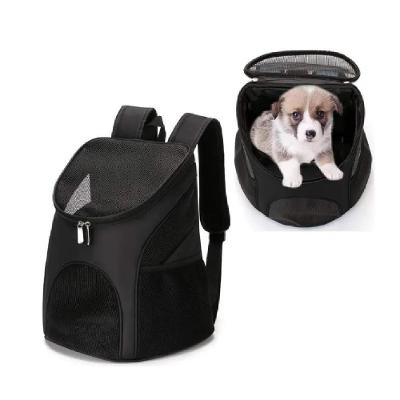 Mochila Pet Bolsa Transporte Cães Gatos Cachorros Bag Dog Mala Viagem Canguru Multiuso Preta