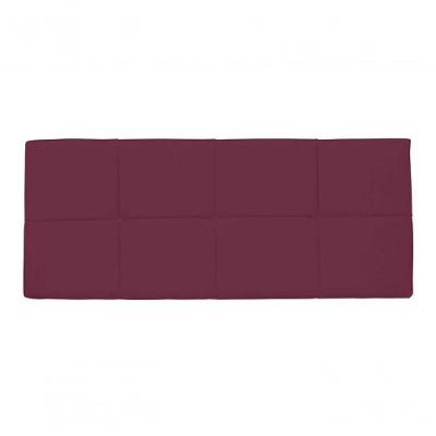 Painel Cabeceira Casal 1,40cm Smf Decor vinho - Bordô