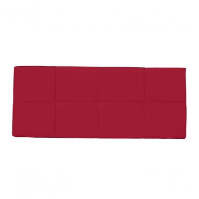Painel Cabeceira Casal 1,40cm Smf Decor vermelho