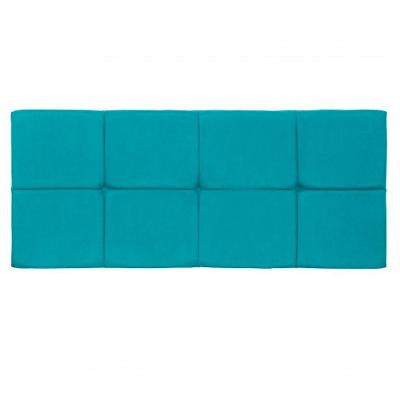 Painel Cabeceira Casal 1,40cm Smf Decor azul Turquesa