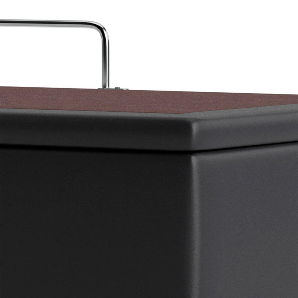 Base Baú Phy Cinza Solteiro (88x188x39) - Ortobom - 5