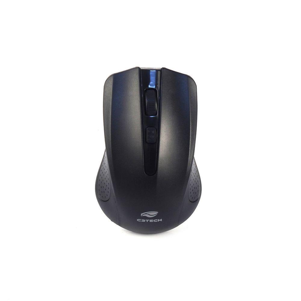 Kit Wireless C3tech K-w10bk Teclado E Mouse Multimídia Abnt2 1000 Dpi ? Preto - 3