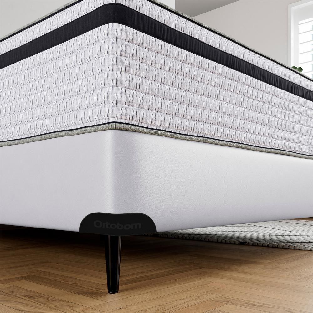 Base Sommier Branco Viúva (128x188x23) - Ortobom - 2