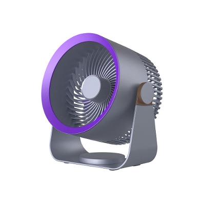 Ventilador Portátil Silencioso Usb – Moderno, Baixo Consumo, Compacto E Multifuncional Para Casa, Escritório - Preto