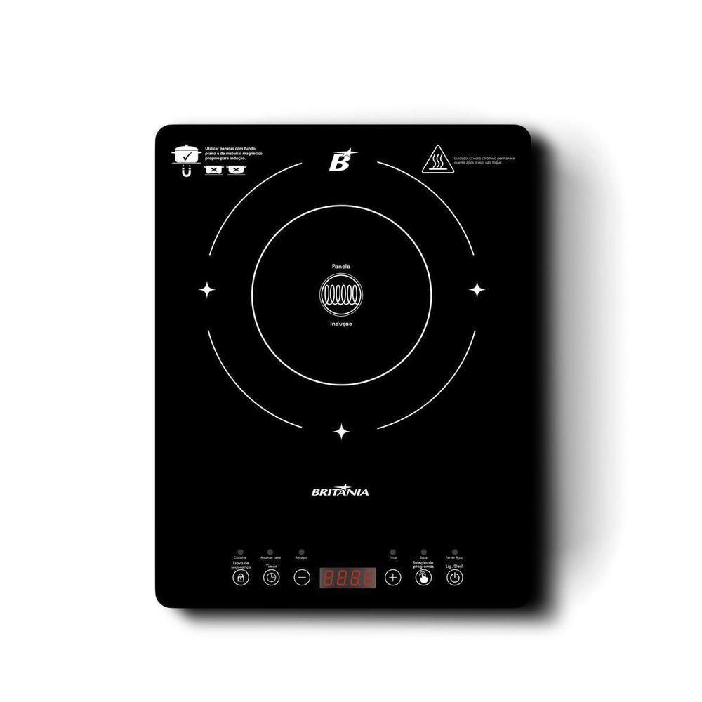 Cooktop De Indução Britânia Portátil BCTE10A 220V - 1