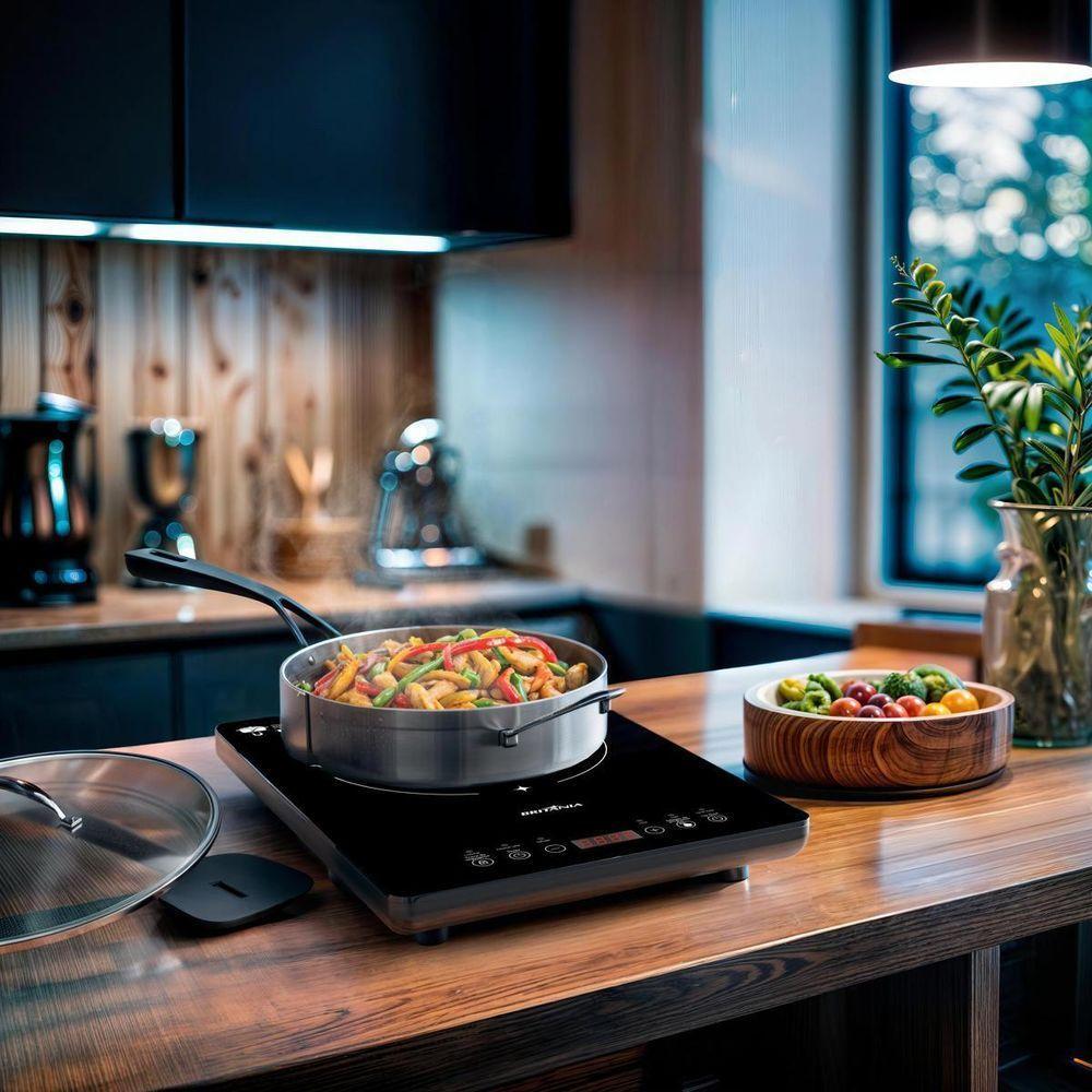 Cooktop De Indução Britânia Portátil BCTE10A 220V - 8