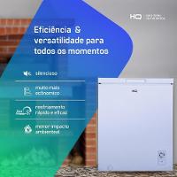 Freezer E Conservador Horizontal HQ 160L HQ-160CFH 110V - 8