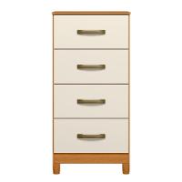 Comoda 4 Gavetas Alasca Cinamomo Off White - 4