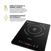 Cooktop de Indução Britânia Portátil  BCTE10A 110V - 3