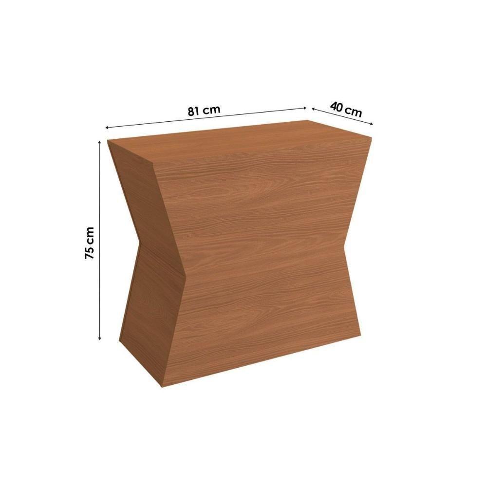 Base Mesa De Jantar Tília Ba19 Madeirado S/ Tampo Canela - Kappesberg - 3