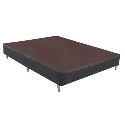 Base Sommier Linho Cinza Casal (138x188x30) - Ortobom