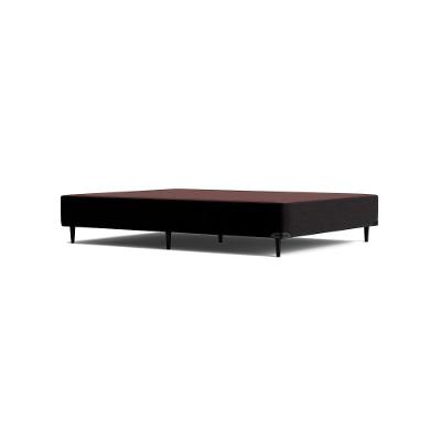 Base Sommier Camurça Preto Casal (138x188x30) - Ortobom