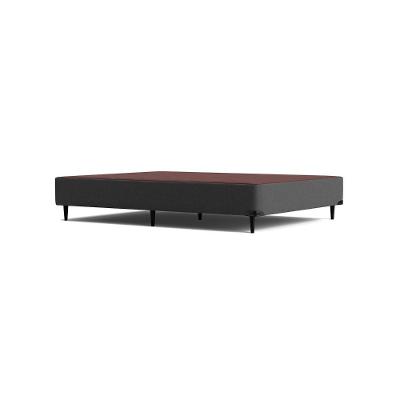 Base Sommier Camurça Cinza Casal (138x188x23) - Ortobom