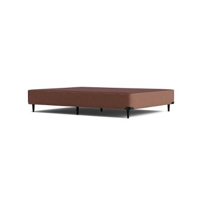 Base Sommier Camurça Bege Casal (138x188x23) - Ortobom