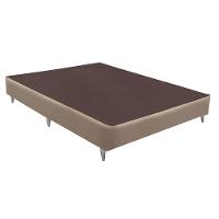 Base Sommier Linho Bege Casal (138x188x23) - Ortobom - 1