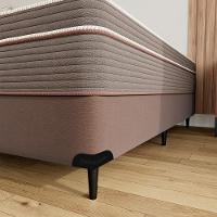 Base Sommier Camurça Marrom Sup King (193x203x23) - Ortobom - 2