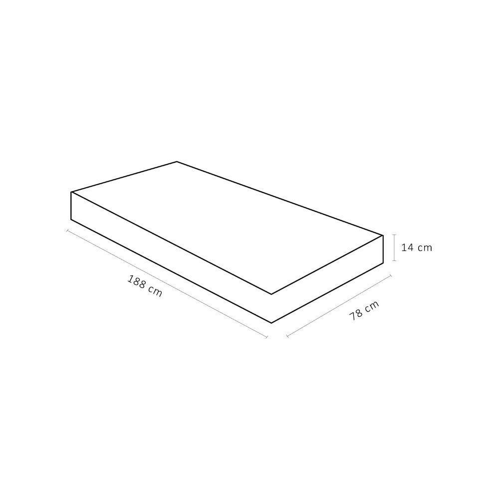 Colchão Light D28 – Solteiro (78x188x14) - Ortobom - 5