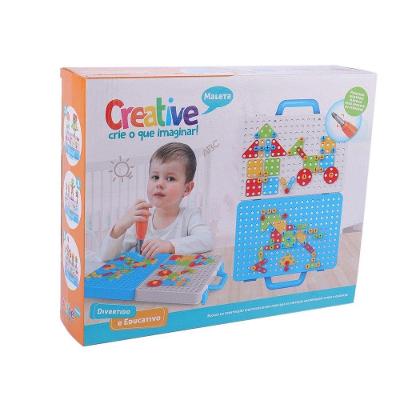 Kit Ferramentas Infantil à Pilha Maleta Creative - Tudo Em Caixa