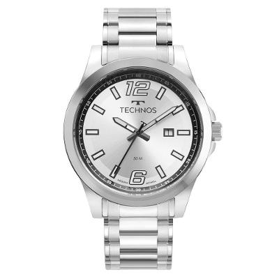 Relógio Technos Masculino Racer Basico Prata - 2115twv-1k 2115twv-1k