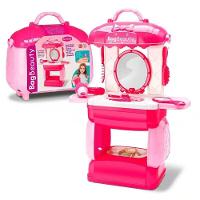 Kit Salão De Beleza 17 Peças Infantil Com Maleta - Tudo Em Caixa - 1