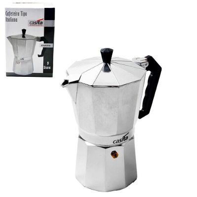Cafeteira Italiana De Alumínio 450ml 9 Xícarass - Tudo Em Caixa
