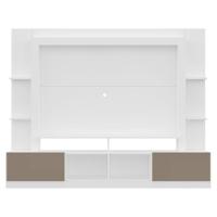 Rack Estante com Painel Tv 65 e 2 Portas Oslo Branco - 1