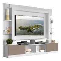 Rack Estante com Painel Tv 65 e 2 Portas Oslo Branco - 2