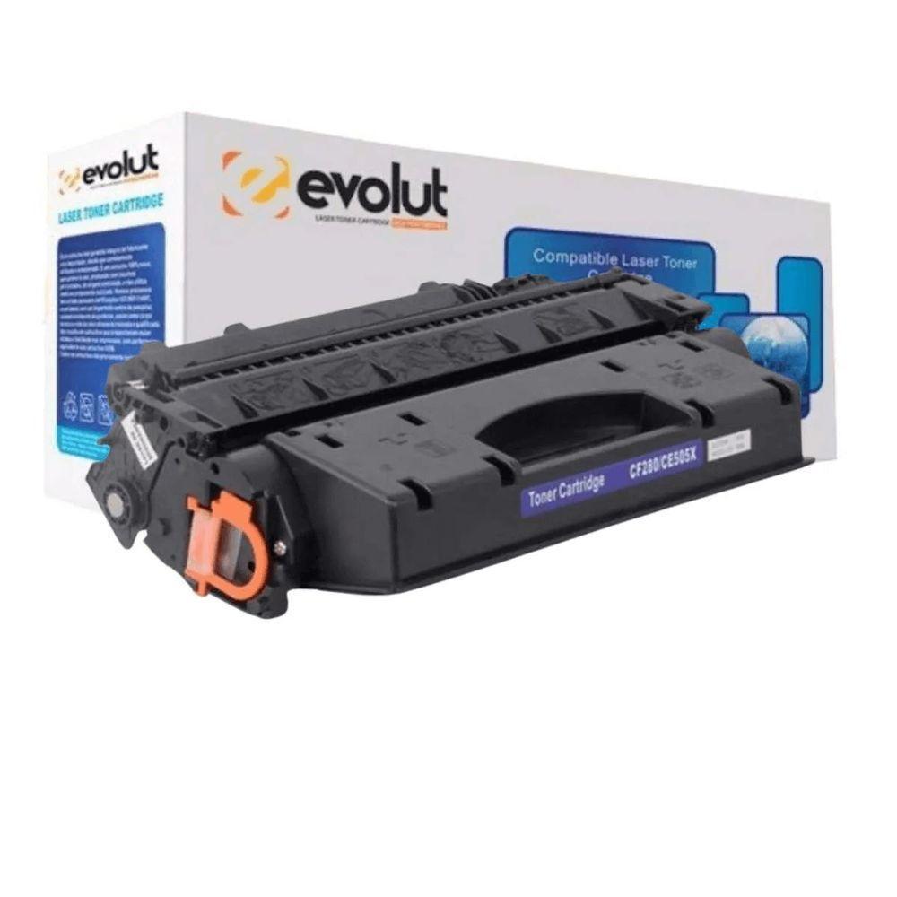 Toner Compativel Hp 505a-280a - Evolut - Compativel 105a-180a - 1