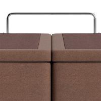 Base Baú Physical Camurça Bege Queen (158x198x39) - Ortobom - 5