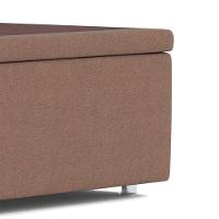 Base Baú Physical Camurça Bege Queen (158x198x39) - Ortobom - 7