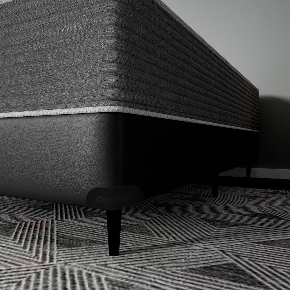 Base Sommier Preto Solteiro (88x188x23) - Ortobom - 3