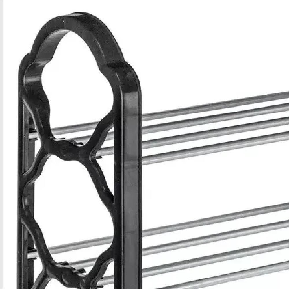 Sapateira Vertical Multiuso Com 5 Prateleiras – Organizador Para Até 10 Pares De Calçados - 5