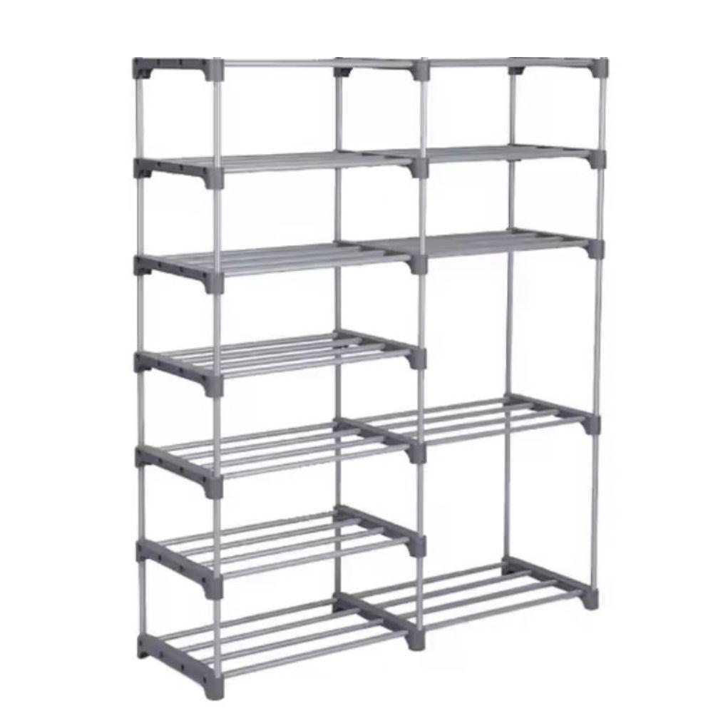 Sapateira Grande Com 12 Prateleiras – Organizador Multiuso Para Até 30 Pares De Calçados - Branco - 1