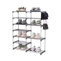 Sapateira Grande Com 12 Prateleiras – Organizador Multiuso Para Até 30 Pares De Calçados - Branco - 2